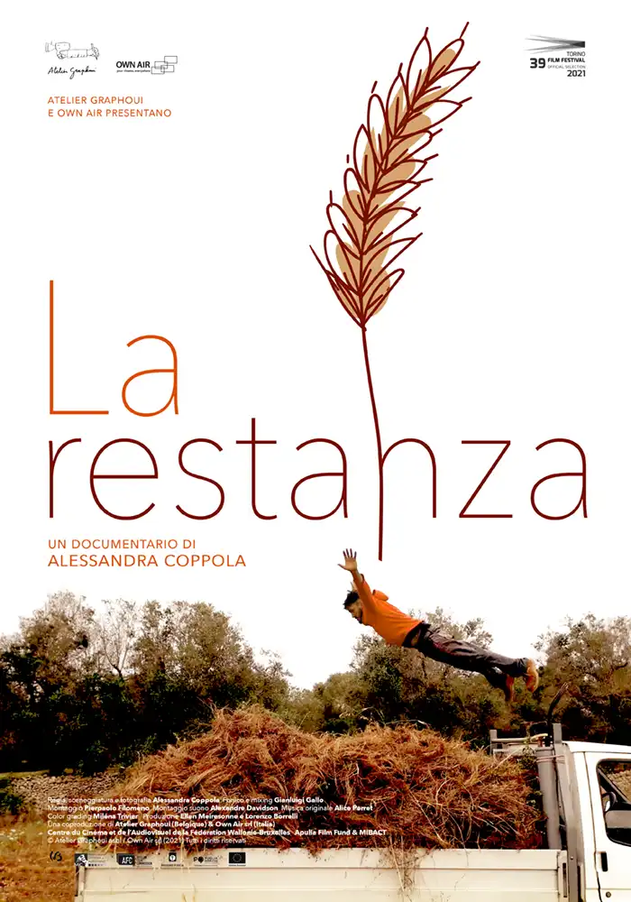Artwork La Restanza, documentario sostenibilità ambientale, recupero tradizioni, agricoltura, Own Air