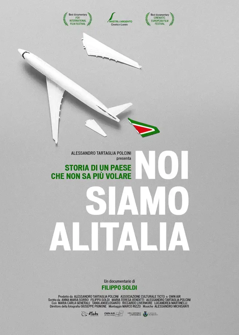 Artwork Noi siamo Alitalia, documentario indipendente su vertenza Alitalia licenziamenti, Own Air