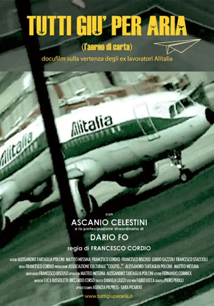 Artwork Tutti giù per aria, documentario su vertenza Alitalia Own Air